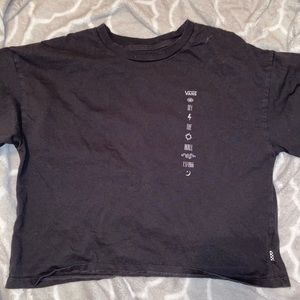 Vans Cropped Skull Shirt